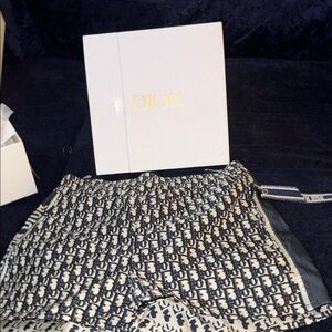 Dior Monogram shorts in Navy and White